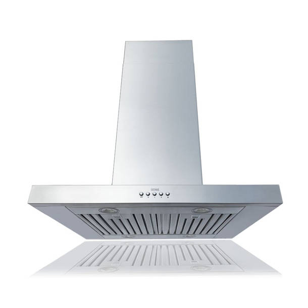 Kobe Range Hoods Brillia 36 Inches 550 Cubic Feet Per Minute CFM Ducted